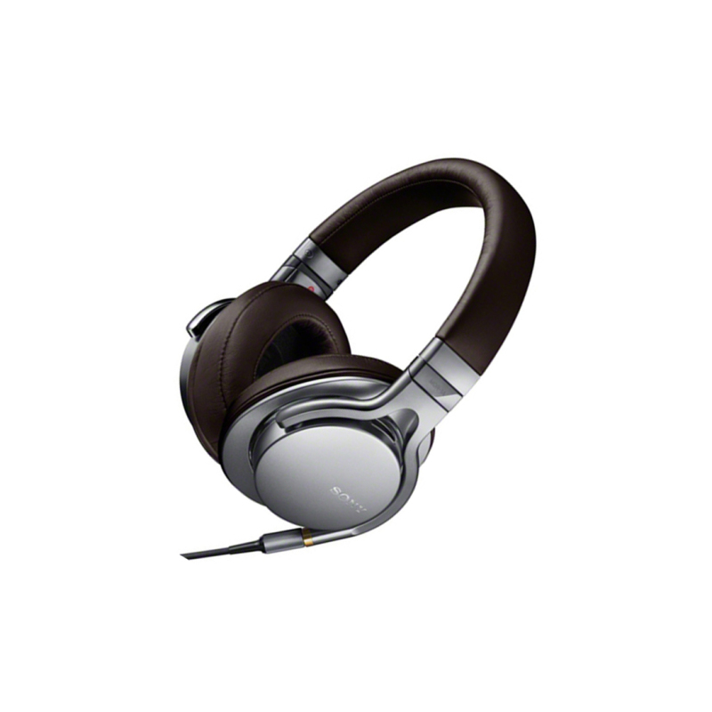 索尼(SONY) MDR-1A(银色) 高解析度立体声耳机 有线控 40mm驱动单元 优质线材