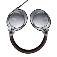 索尼(SONY) MDR-1A(银色) 高解析度立体声耳机 有线控 40mm驱动单元 优质线材