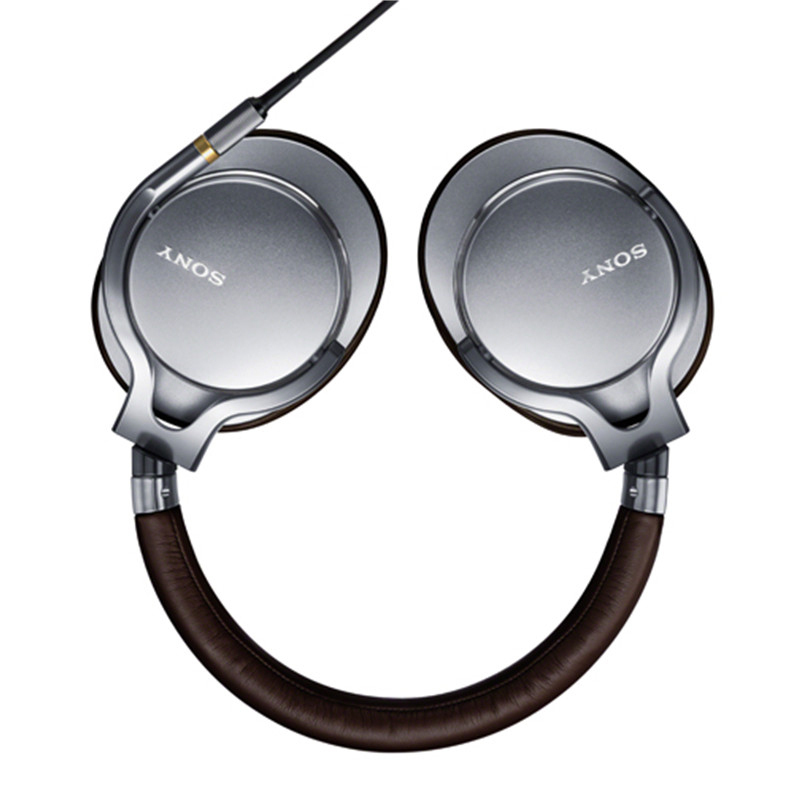 索尼(SONY) MDR-1A(银色) 高解析度立体声耳机 有线控 40mm驱动单元 优质线材