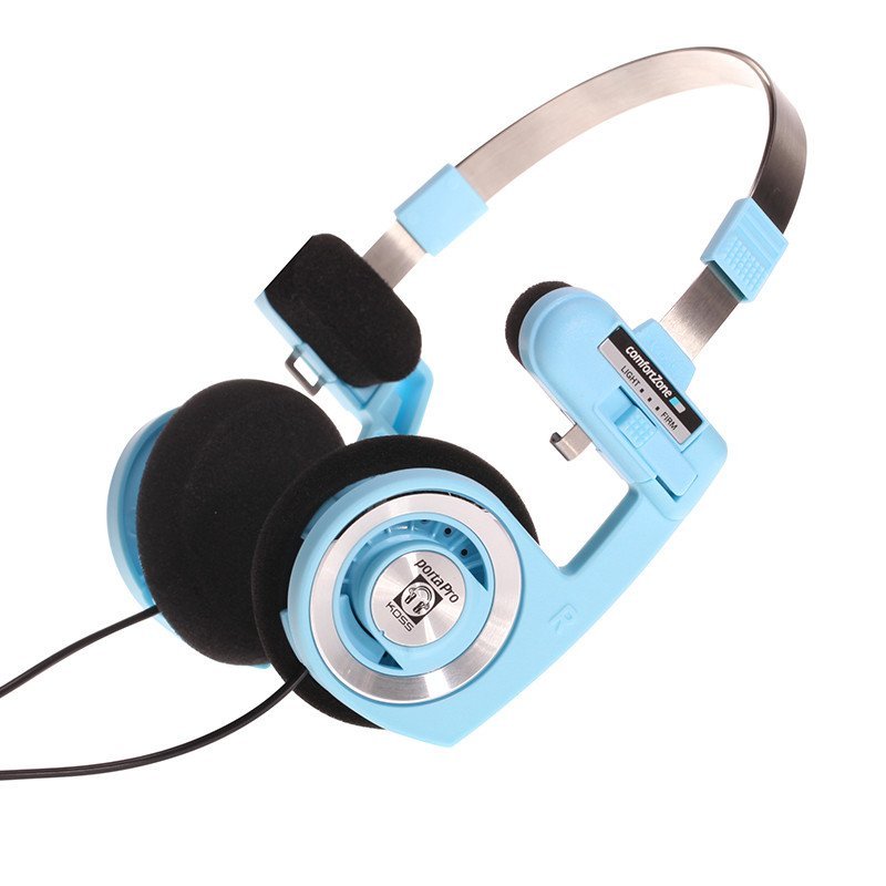 高斯(KOSE)PORTA PRO Blue 头戴式便携超重低音耳机 蓝色