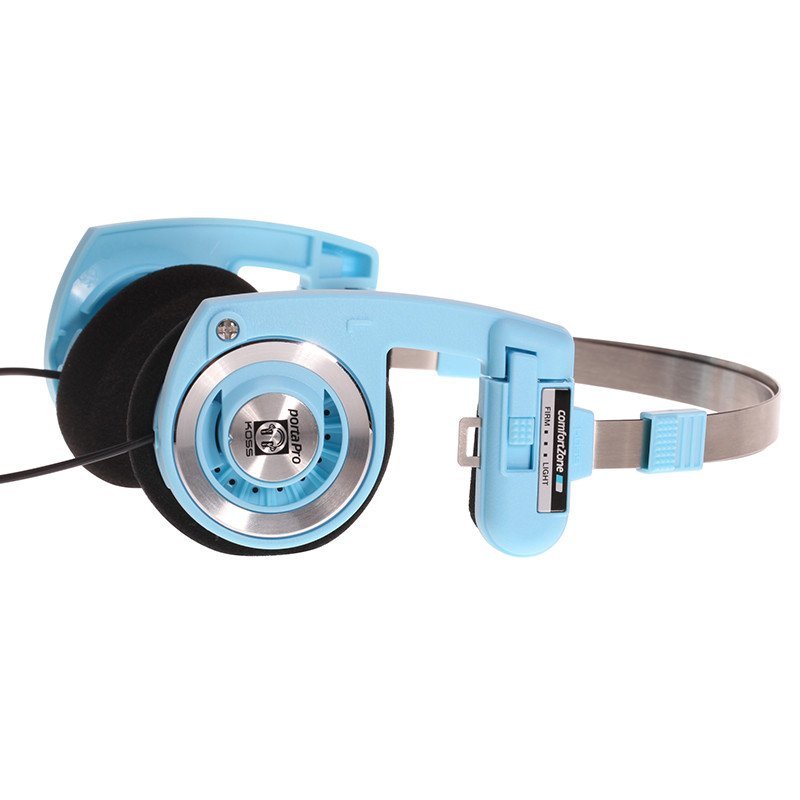 高斯(KOSE)PORTA PRO Blue 头戴式便携超重低音耳机 蓝色