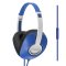 高斯（KOSE）UR23iB 时尚头戴式耳机 手机线控电脑耳麦 蓝色