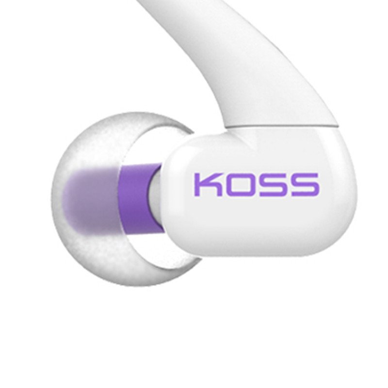 高斯(KOSE)KSC32iV 耳挂式运动耳塞 防汗设计 运动带麦线控 蓝紫色