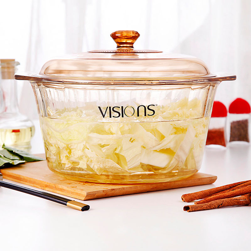 康宁VISIONS 璀璨晶钻透明玻璃锅VS5-DI