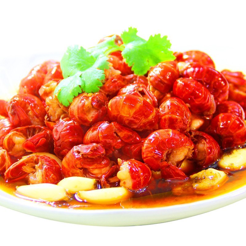 苏宁自营淮河小镇麻辣虾球500g