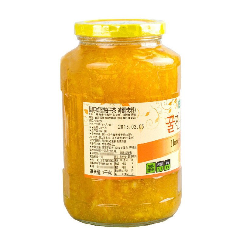 韩国进口 KJ蜂蜜柚子茶 1000g