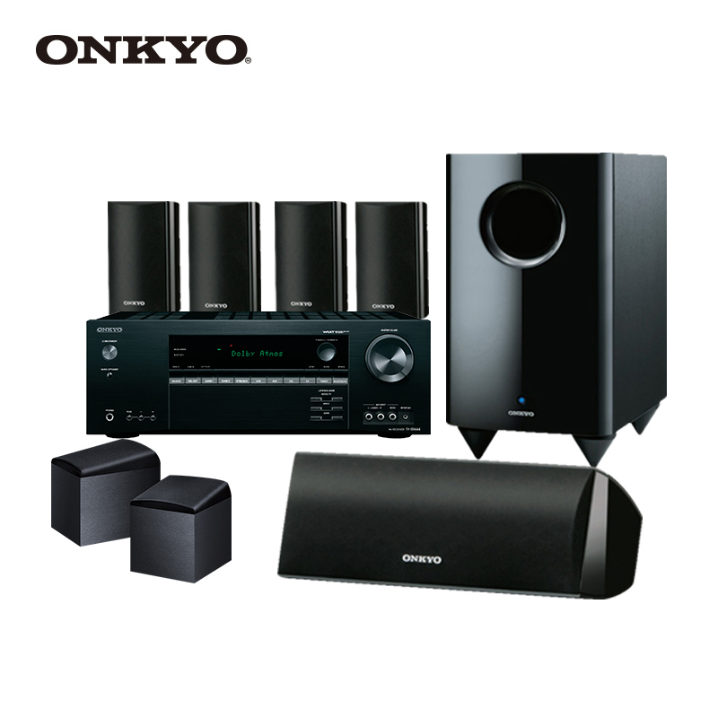 安桥(Onkyo) HT-S3800C 全景声家庭影院音响套装 5.1.2 带蓝牙