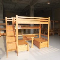 竹外婆学寝高低床