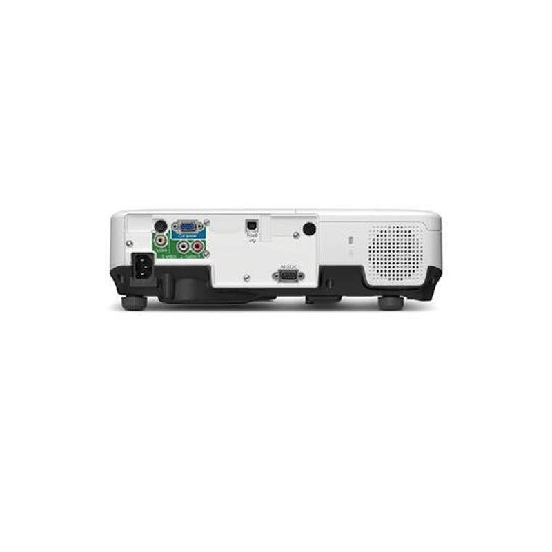 爱普生(EPSON)EB-C735X 高亮便携投影仪+120英寸4:3电动幕布