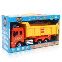 乐飞(LEFEI)城市工程车系列 9911大型翻斗车 大号泥土自卸车运输车模型 男孩玩具3-6岁