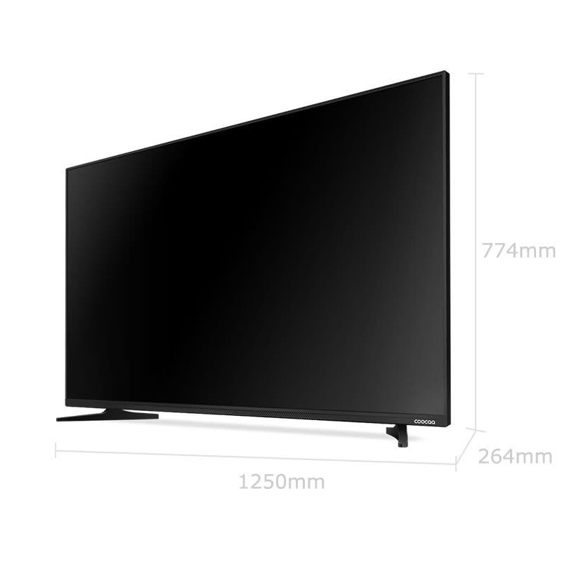 创维酷开(coocaa) KX55 55英寸4K超高清智能液晶平板电视 酷开系统WiFi(黑)图片
