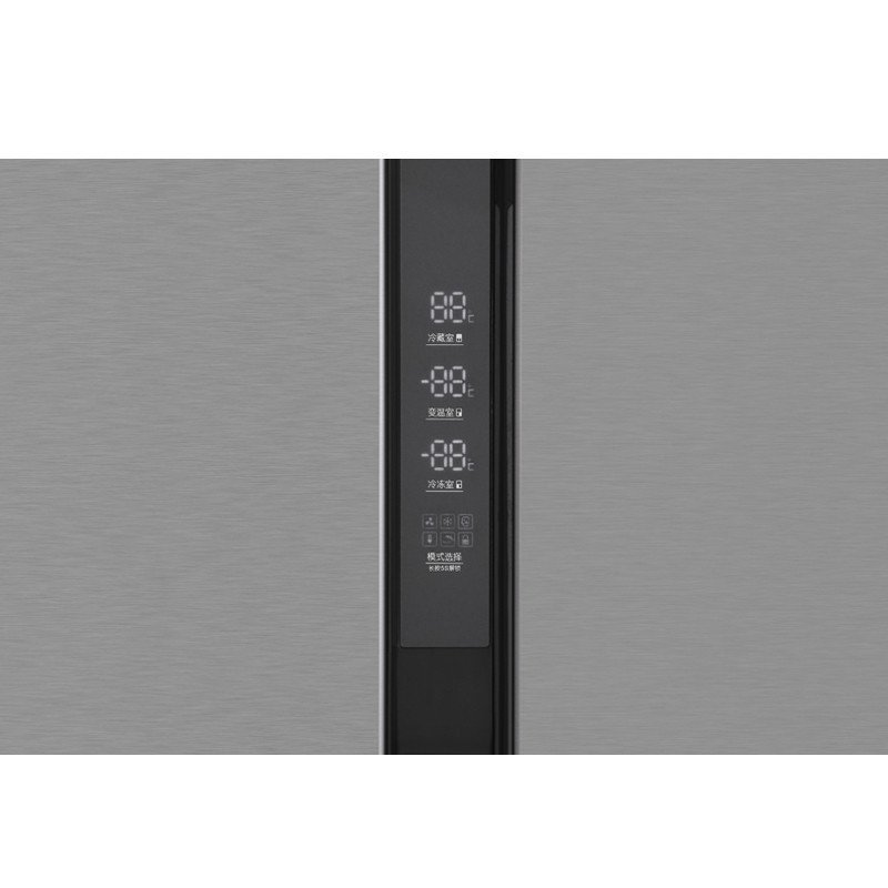 海信(Hisense) BCD-439WTD/Q 439升 十字对开门冰箱(亮金钢)