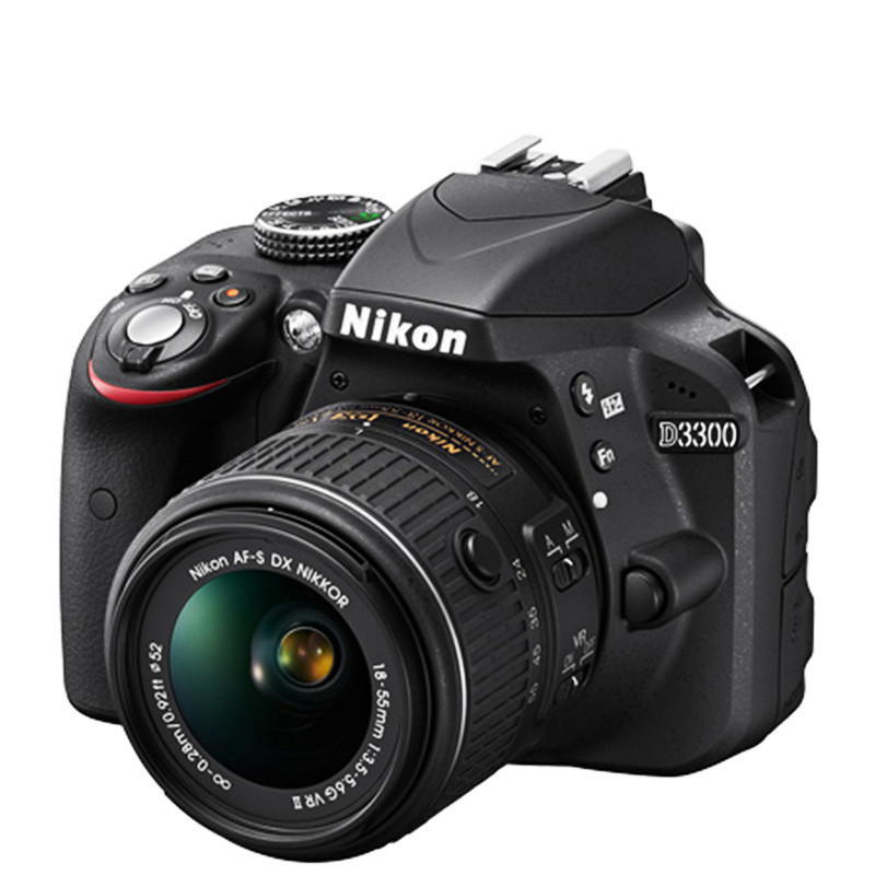 尼康数码单反相机 D3300(18-55mm+55-200mm)+16G卡