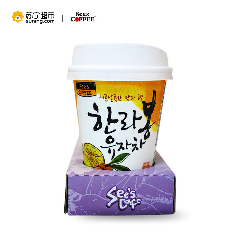 韩国原装进口禧滋柚子茶40g*4