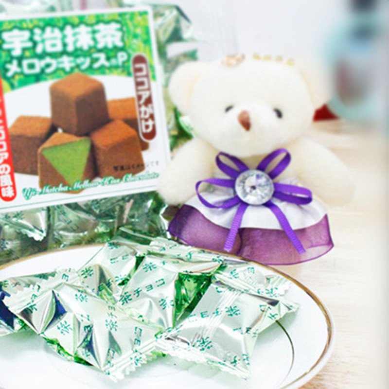 高岗(Takaoka) 日本原装进口 生巧克力宇治抹茶柔吻