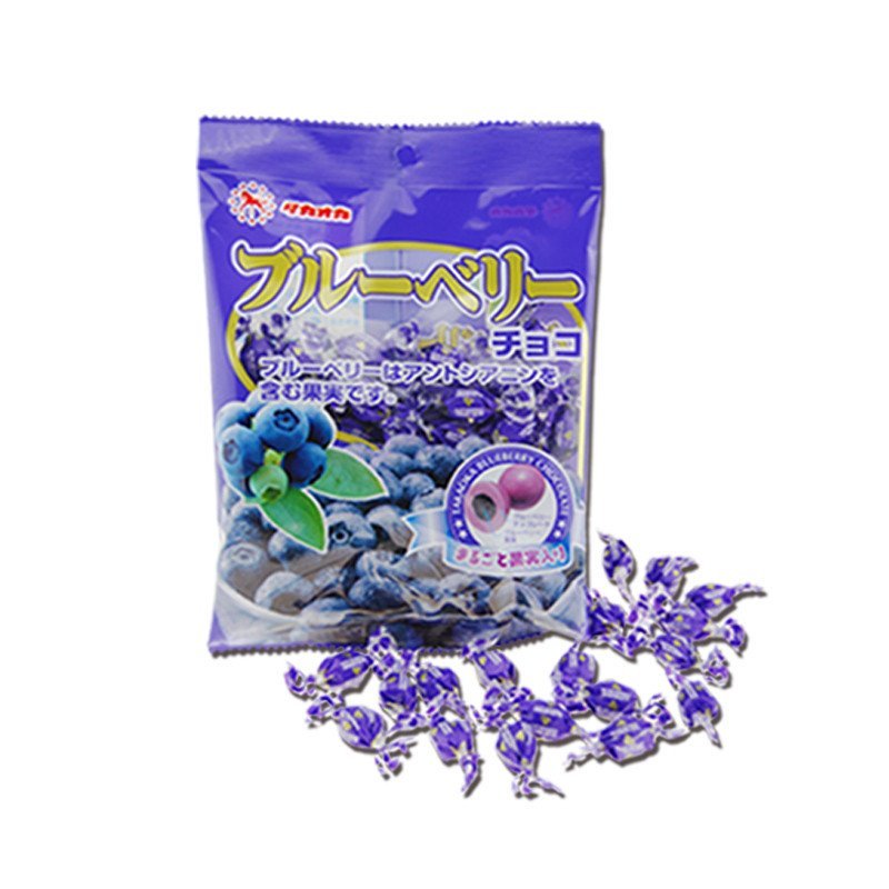 日本高岗牌蓝莓巧克力71g
