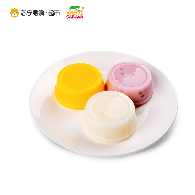 Sabava沙巴哇椰果综合味布丁(6个)480g
