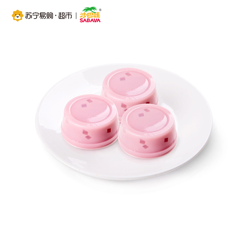 Sabava沙巴哇椰果蓝莓味布丁(6个)480g