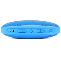 JBL SD-11 家居/户外便携式迷你插卡音箱/音响 FM收音机 MP3播放器 多功能低音 蓝色 可插U盘/TF卡
