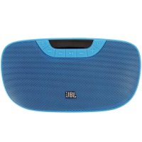 JBL SD-21 便携式多功能插卡音箱 户外多功能音响 蓝色
