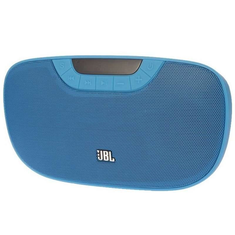 JBL SD-21 便携式多功能插卡音箱 户外多功能音响 蓝色