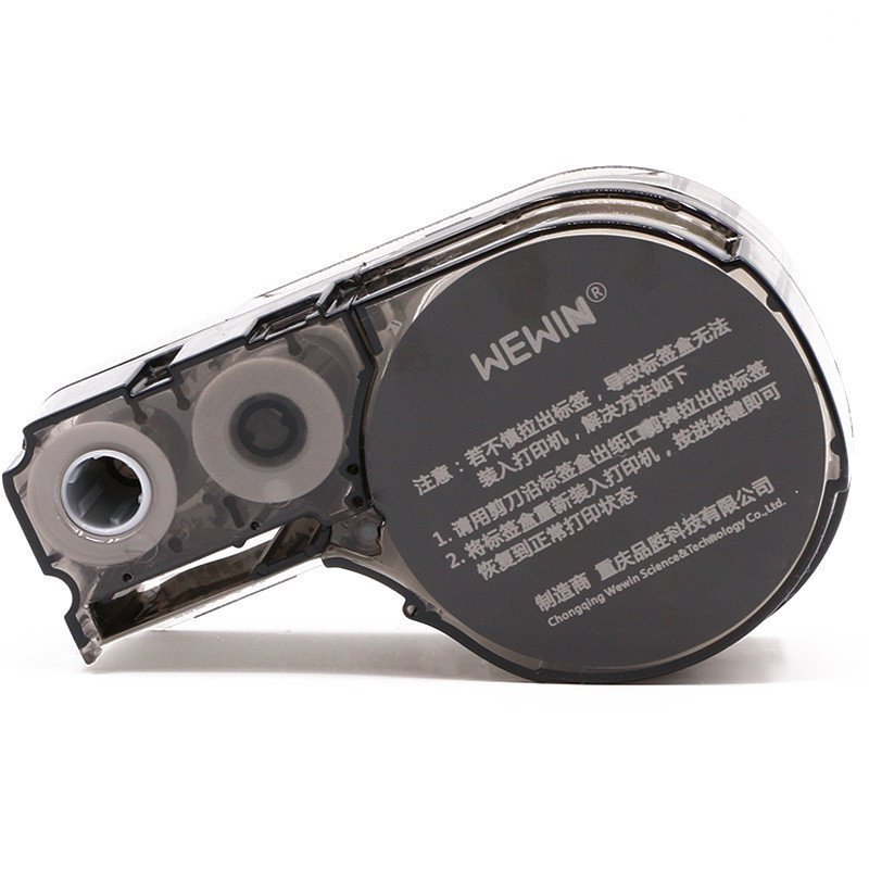 伟文(wewin) VQS-07FYL 黄色/软面/色带 防水防油污/不干胶标签