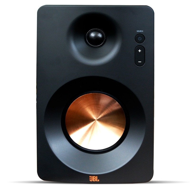 JBL CM202 HIFI2.0 台式高保真有源音箱 HIFI多媒体2.0书架蓝牙音箱音响 多媒体蓝牙音箱 电脑电视