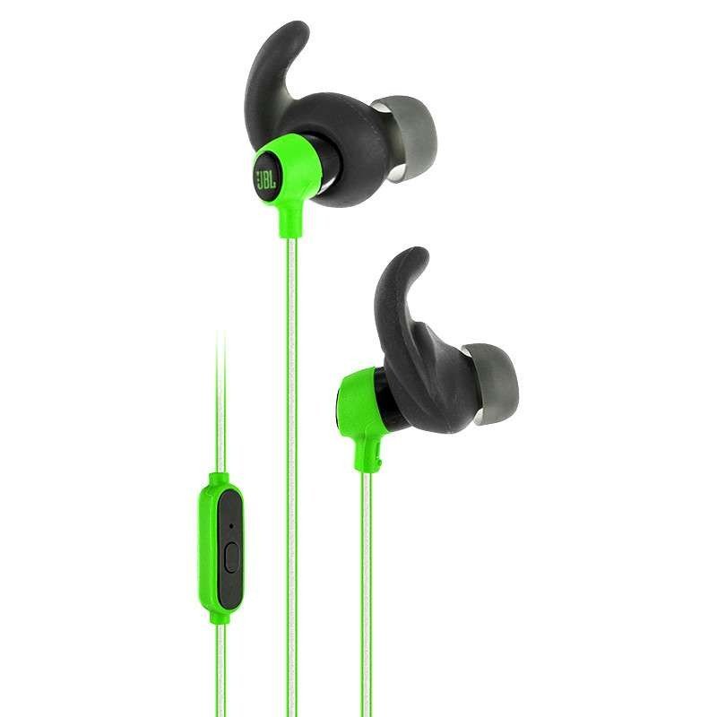 JBL reflect mini入耳式迷你线控运动跑步耳机 手机通用带麦耳机 绿色