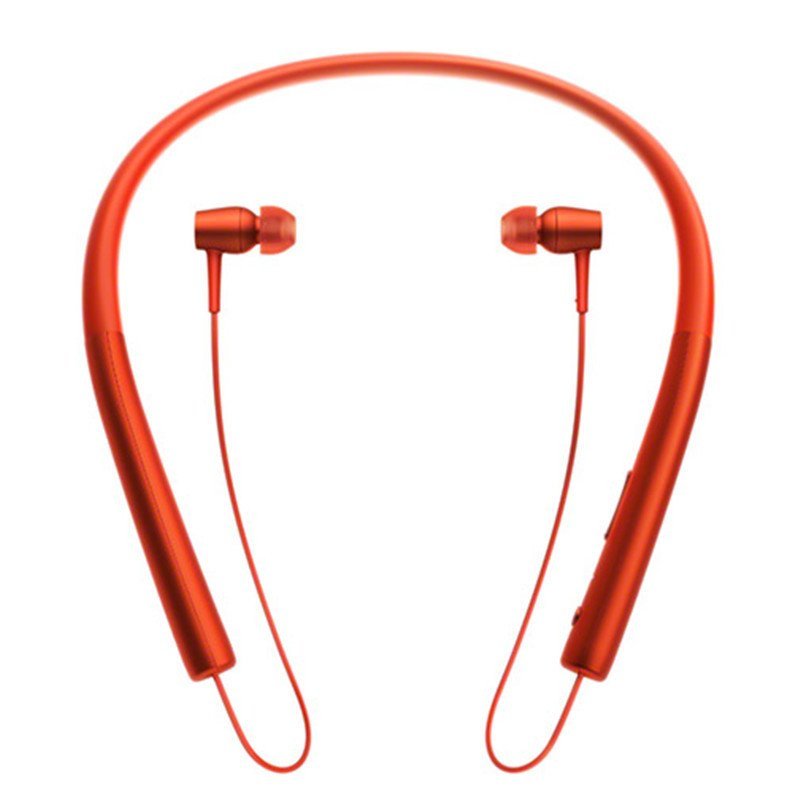 索尼(SONY)无线立体声耳机MDR-EX750BT(朱砂红色) 入耳式 有线控 蓝牙NFC功能