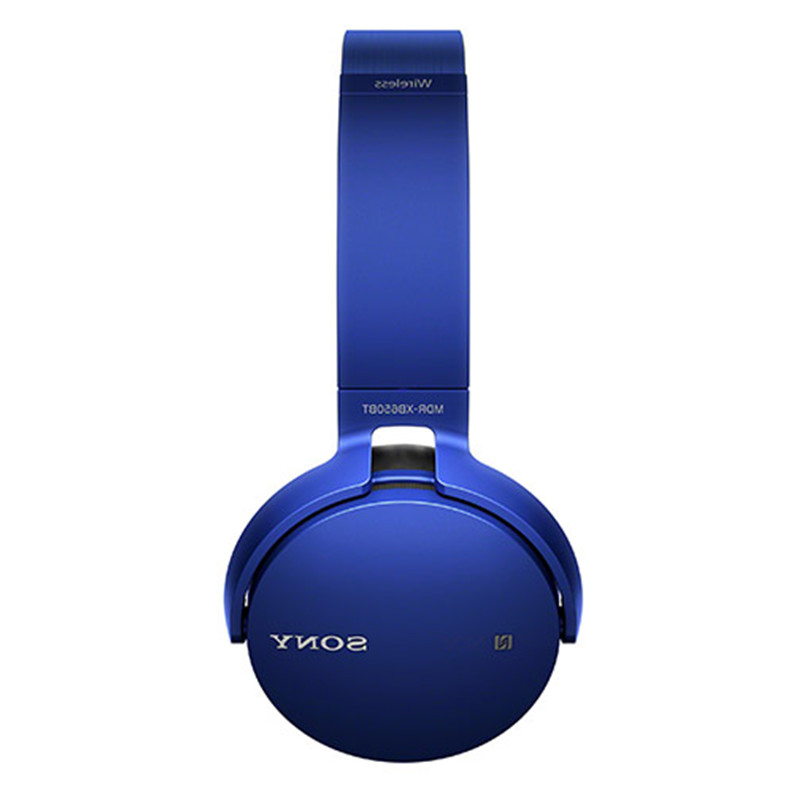 索尼(SONY)重低音无线立体声耳机MDR-XB650BT(蓝色) 头戴式旋转轴设计 NFC 蓝牙耳机