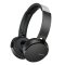 索尼(SONY)重低音无线立体声耳机MDR-XB650BT(黑色) 头戴式旋转轴设计 NFC 蓝牙耳机