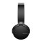 索尼(SONY)重低音无线立体声耳机MDR-XB650BT(黑色) 头戴式旋转轴设计 NFC 蓝牙耳机