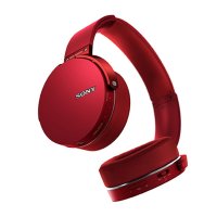 索尼(SONY)重低音蓝牙立体声耳机MDR-XB950BT(红色) 头戴式 旋转轴设计 NFC 蓝牙耳机