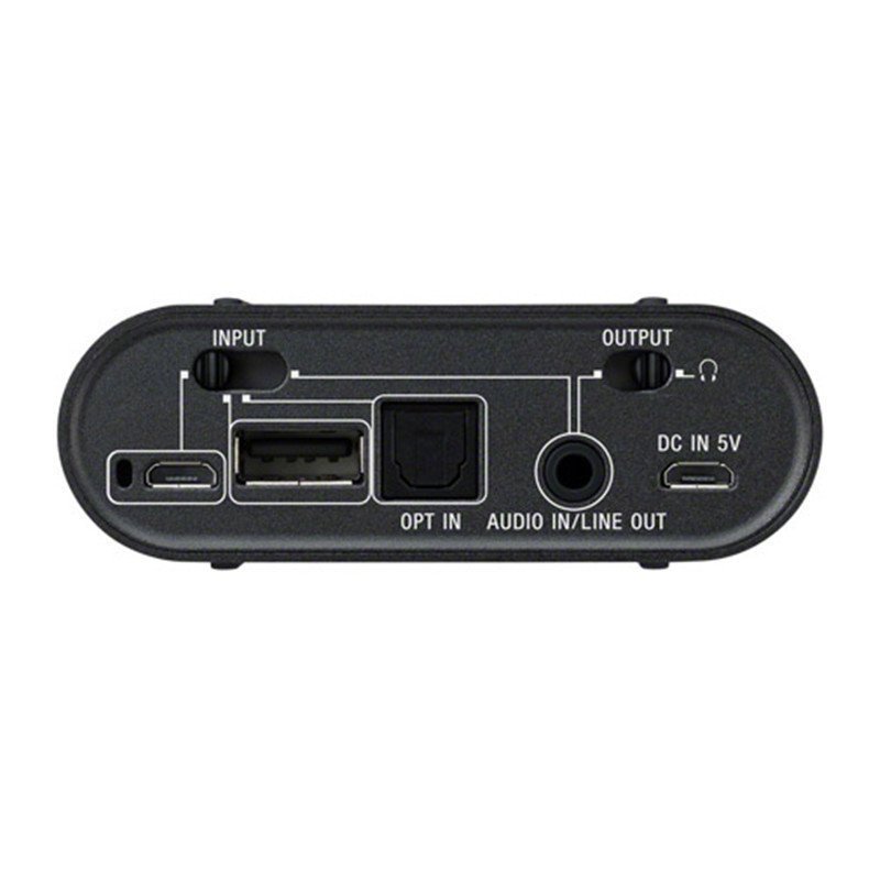 索尼(SONY) PHA-3 便携式耳机放大器 DSEE-HX技术 支持平衡输出 黑色