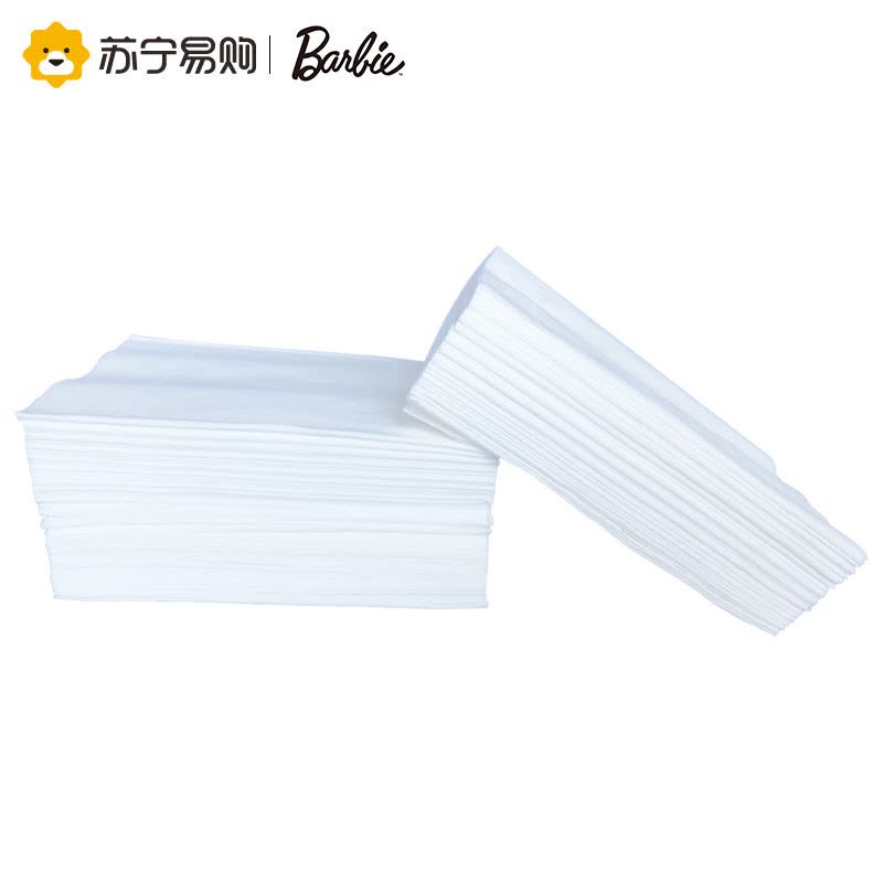 [苏宁易购超市]芭比 轻奢系列 抽纸3层120抽*6包面巾纸巾(小规格)图片