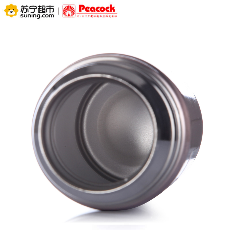 日本孔雀(peacock)CBD-35(XB)车载便携一键弹开不锈钢弹盖单手操作户外运动开车保温商务办公杯