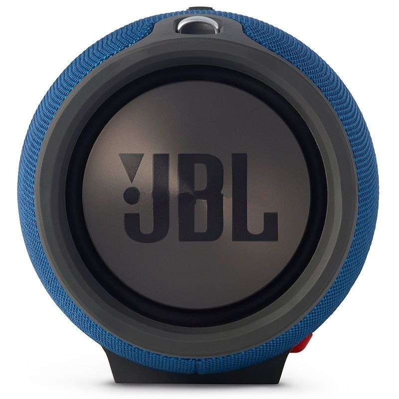 JBL Xtreme 音乐战鼓 高品质立体声 双外部加强低音 蓝牙户外音箱 (蓝色)