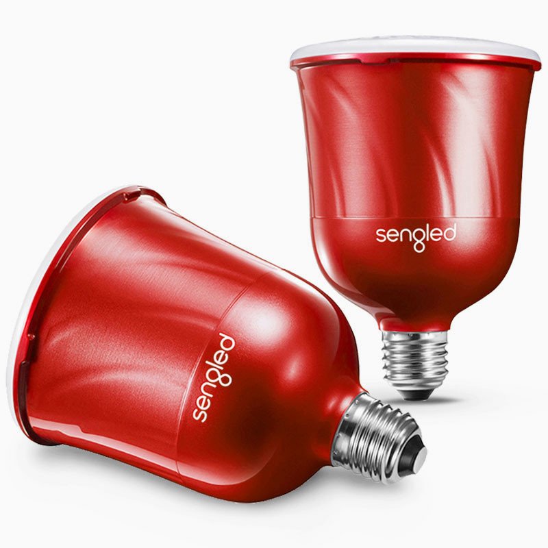 Sengled 生迪 Pulse 无线音乐智能灯 内置JBL音响 糖果红