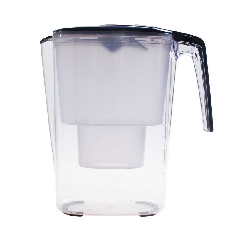 德国原装进口BWT净水壶滤水壶净水器家用直饮3.6升一壶四芯 蓝色
