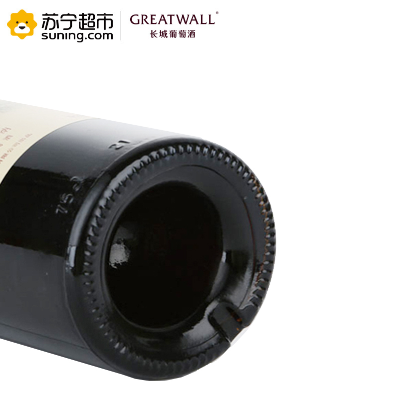长城海岸葡园红庄解百纳干红葡萄酒750ml*6 整箱装