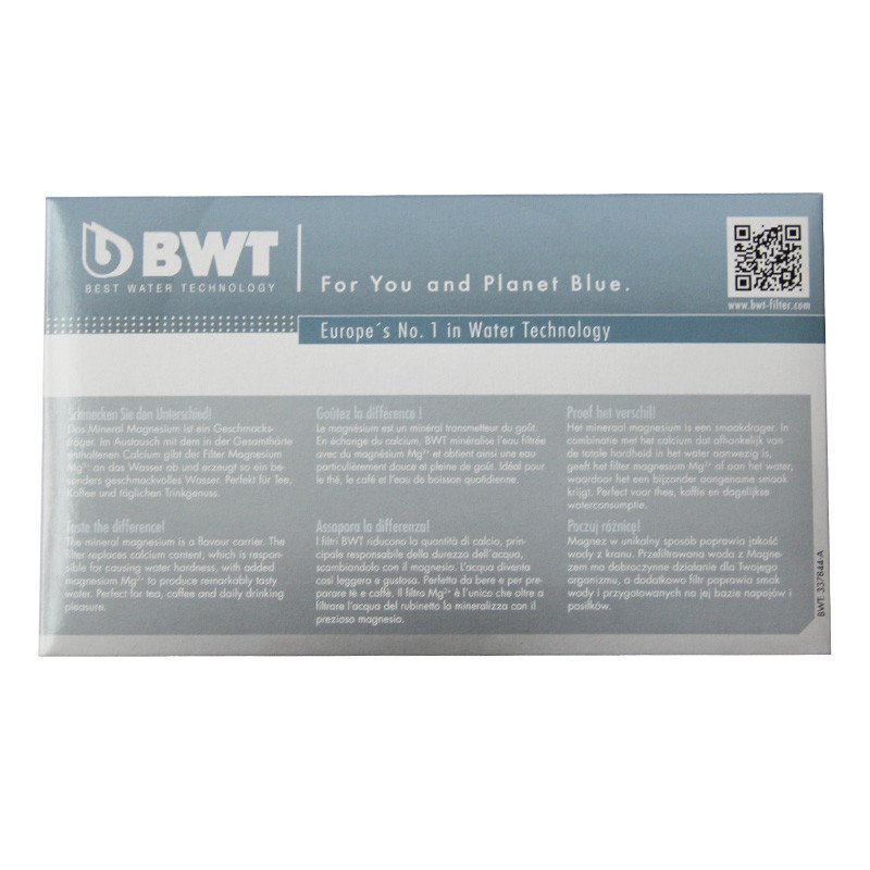 德国BWT净水壶滤水壶净水器家用直饮专用滤芯两只装