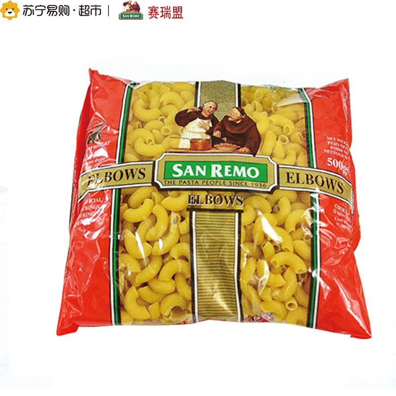 Sanremo赛瑞盟35#弯管通心粉500克