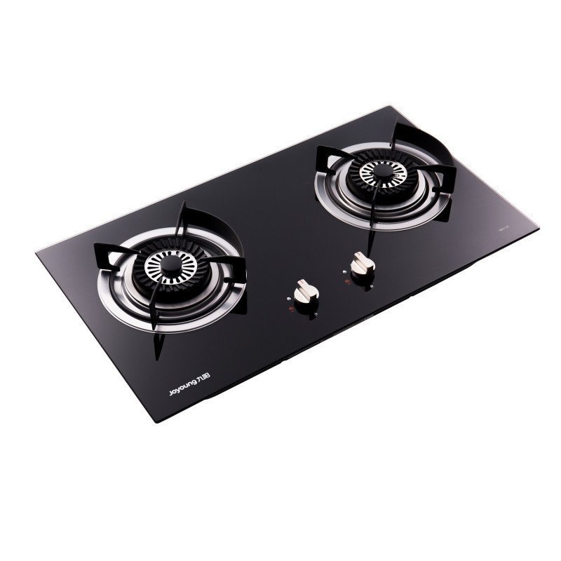 九阳(joyoung)6b212e防爆钢化玻璃燃气灶天燃气灶双灶液化气灶台式