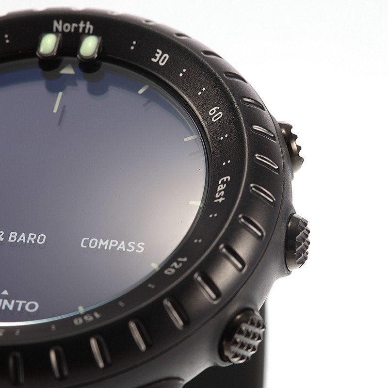 颂拓(SUUNTO)手表 户外运动核心全黑男表SS014279010