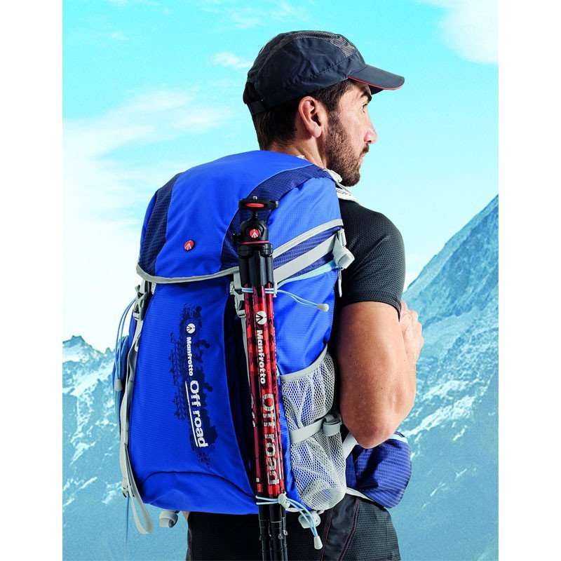 曼富图(MANFROTTO) MB OR-BP-30 BU 蓝色 数码相机包 镜头摄影器材登山双肩式