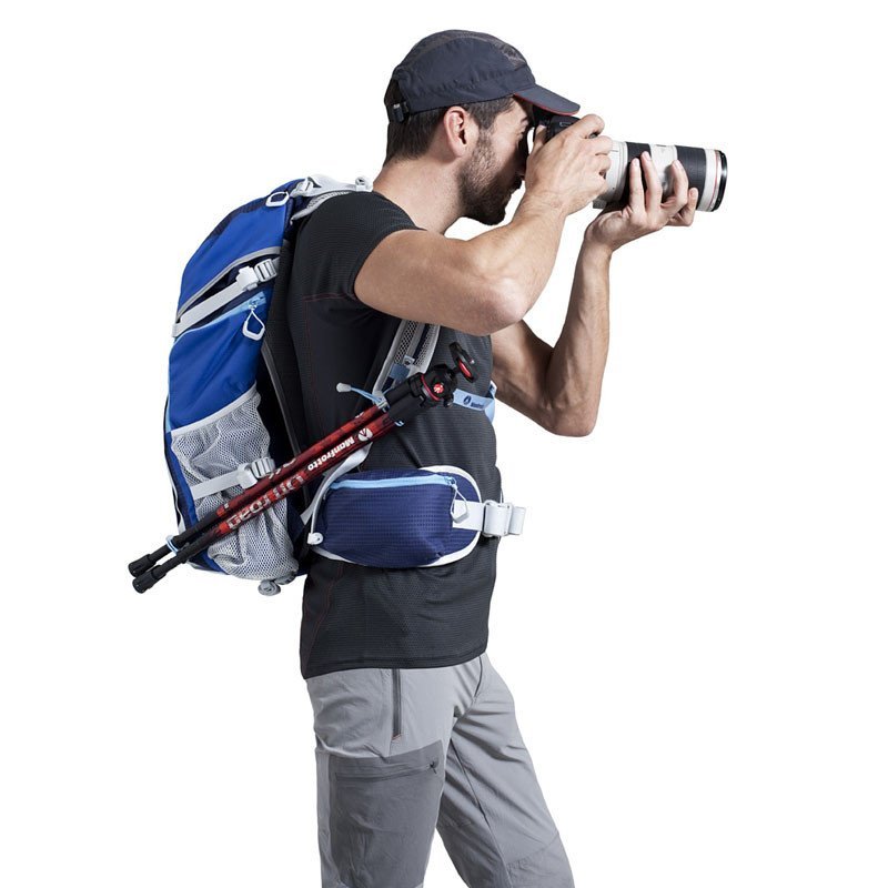 曼富图(MANFROTTO) MB OR-BP-30 BU 蓝色 数码相机包 镜头摄影器材登山双肩式