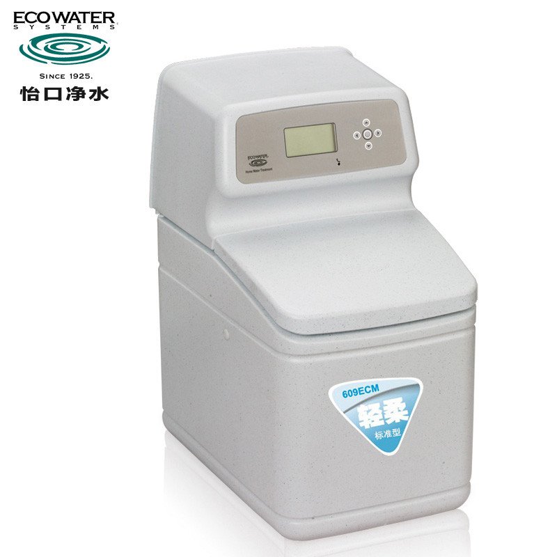 ECOWATER美国怡口净水609ECM中央软水机逆流再生智能控制全屋净水