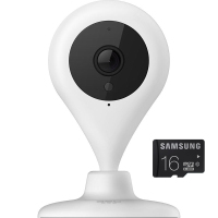 360智能摄像机夜视版Plus D603 16G套装 小水滴 高清夜视 WIFI摄像头 双向通话 远程监控 哑白