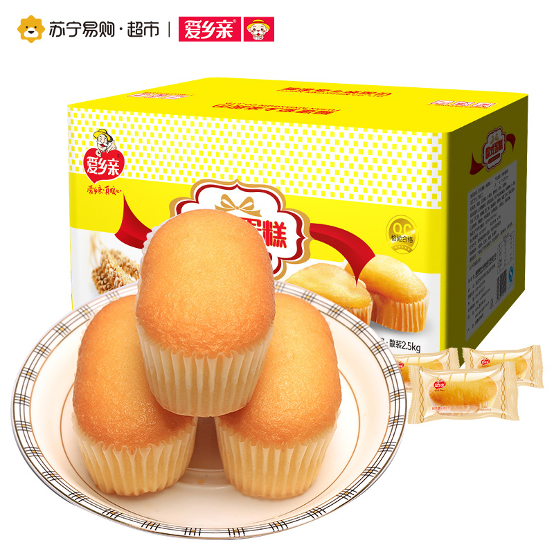 爱乡亲 欧式蛋糕 2500g