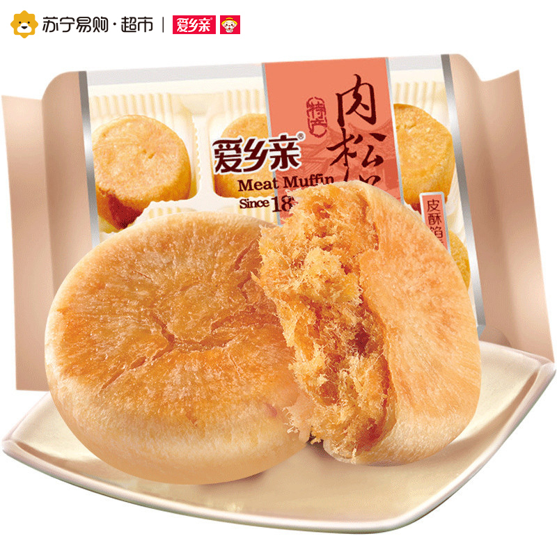 爱乡亲肉松饼208g
